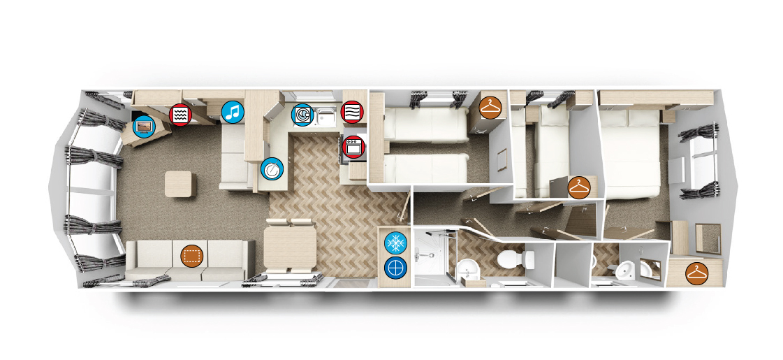 Willerby Brockenhurst Floorplan